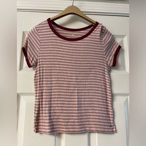 American Eagle Soft and Sexy striped baby tee